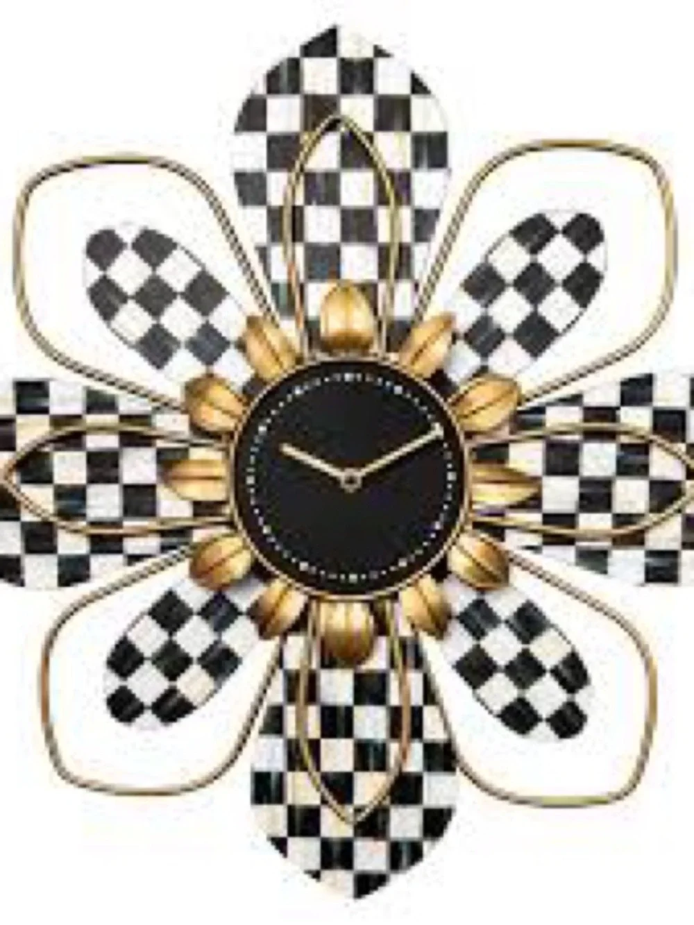Mackenzie-Childs Blooming Wall Clock BNIB
